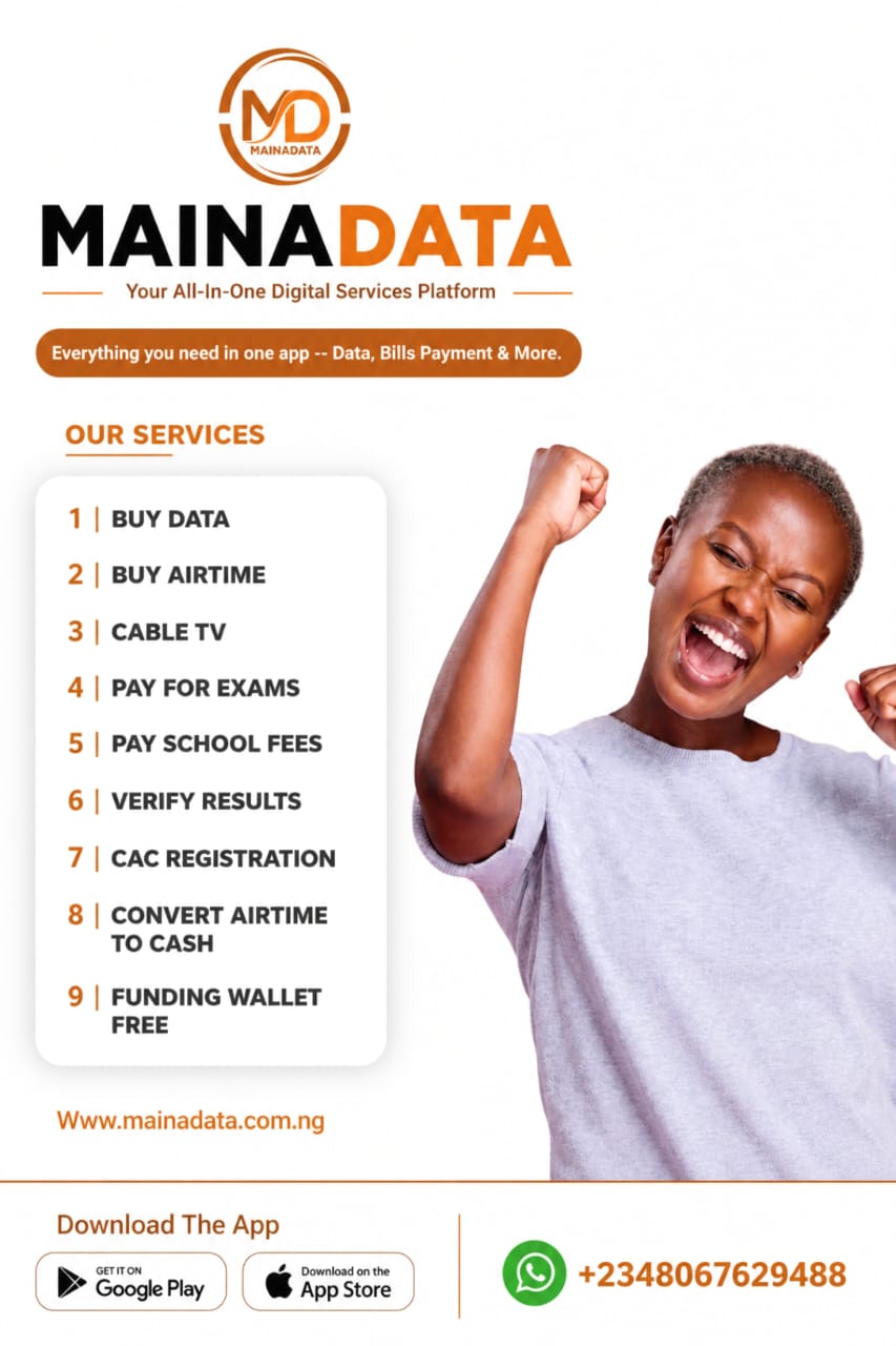 Sign Up on Maina Data